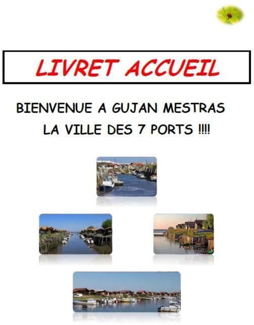 Villa Climatisee Et Wifi Gujan A 5 Mn Du Bassin D'Arcachon Bagian luar foto